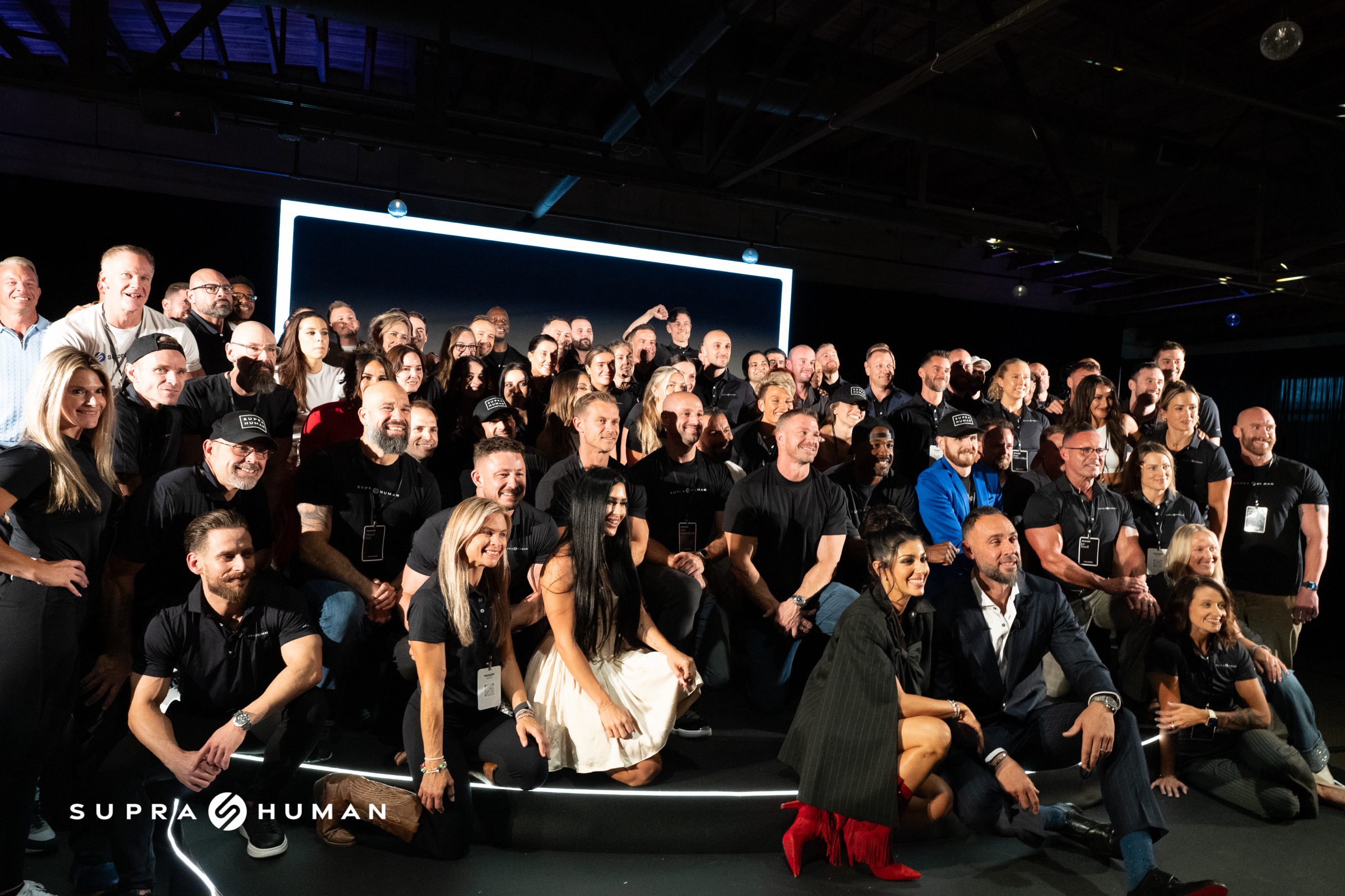 Attendees at a Supra Human event